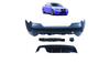 Bumper BMW 5 E60 Rear with Diffuser