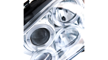 Lampy RENAULT MEGANE II Przód Chrome