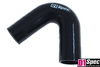Silicone elbow D1Spec Black 135deg 45mm