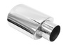 Exhaust Tip 120x75mm enter 63mm Polished