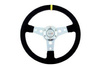 Steering wheel Pro 350mm offset:0mm Suede Black