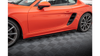 Splitters set Porsche 718 Cayman 982c