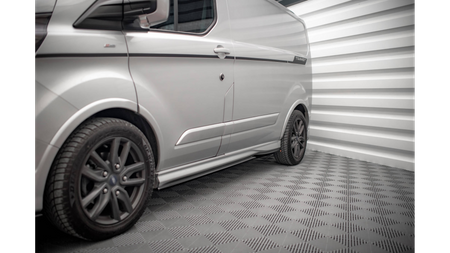 Diffuser Ford Transit Custom I ST-Line Facelift Side Skirts Gloss Black