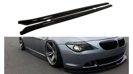 Diffuser BMW 6 E63 E64 Side Skirts Gloss Black