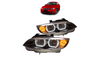 Lights BMW 3 E92 E93 Front Xenon Black DRL