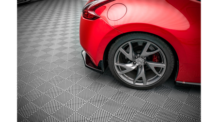 Splitter Nissan 370Z Rear Side v.2 Gloss Black
