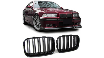 Grill BMW 3 E36 Facelift Compact Dual Line Gloss Black