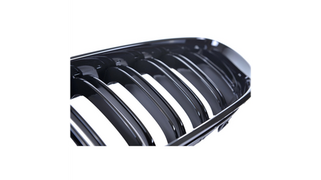 Grill BMW 6 F13 F12 F06 podwójne żeberka Gloss Black