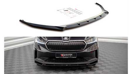 Splitter Skoda Enyaq iV przód v.2 Gloss Black