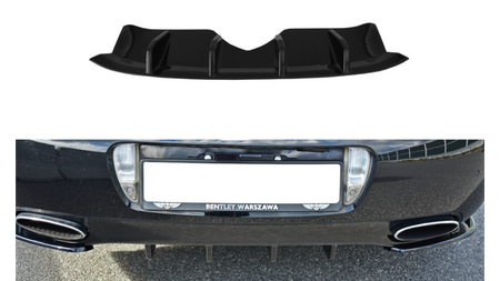 Diffuser Bentley Continental GT I Rear Valance Gloss Black