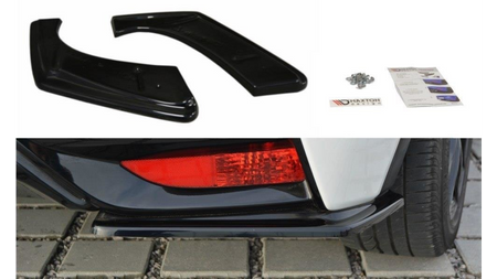 Splitter Honda Civic IX Facelift Tył Boczne Gloss Black