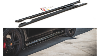 Diffuser Porsche Panamera Turbo 970 Facelift Side Skirts v.1 Gloss Black