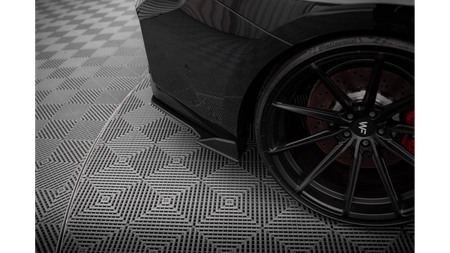 Splitter BMW 2 G87 M-Pack Rear Side Street Pro v.2 Black