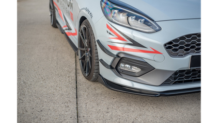 Splitter Ford Fiesta VIII ST ST-Line Front v.4 Gloss Black