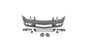 Zderzak Mercedes-Benz E W211 S211 Facelift Przód SRA Halogen