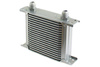 TurboWorks Oil Cooler Slim Line 19-rows 140x150x50 AN10 Silver