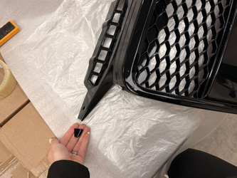 Grill Audi A3 8P Gloss Black