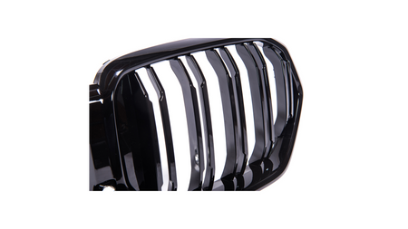 Grill BMW X6 G06 F96 podwójne żeberka Gloss Black