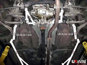 Mitsubishi EVO X UltraRacing 2x 3-point rear boczna Bars 1425P