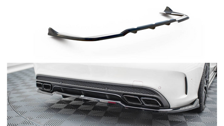 Splitter Mercedes-Benz C63 W205 S205 Rear Central with Diffuser