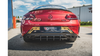 Diffuser Mercedes-Benz C C205 C43 Rear Racing Durability Black