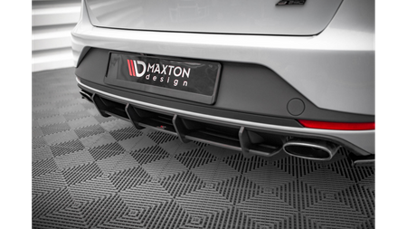 Diffuser Seat Leon Cupra Sportstourer III Rear Street Pro Black