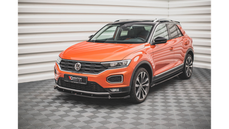 Splitter Volkswagen T-Roc Front v.2 Gloss Black