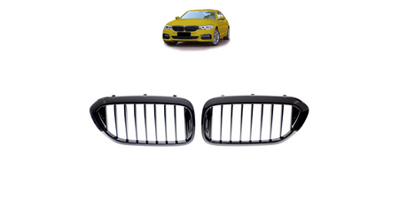 Grill BMW 5 G30 F90 G31 Single Line Gloss Black