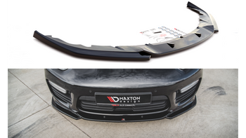 Splitter Porsche Panamera Turbo 970 Facelift przód v.2 Gloss Black