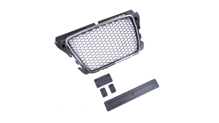 Grill Audi A3 8P Facelift Chrome & Black