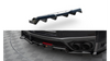 Splitter Nissan GTR R35 Facelift Rear Central with Diffuser