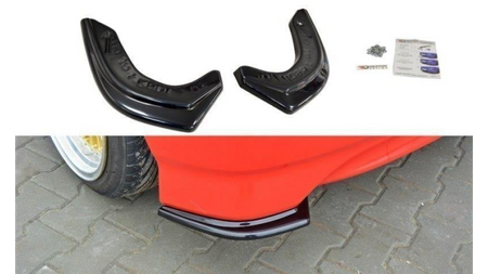 Splitter Honda Jazz I Tył Boczne Gloss Black