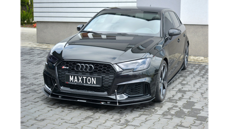 Splitter Audi RS3 8V Facelift Sportback przód Racing v.1