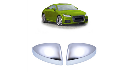 Mirror Cover Set Audi TT 8S Matt Silver