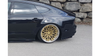 Splitter Audi A7 C7 S-Line Rear v.1 Gloss Black