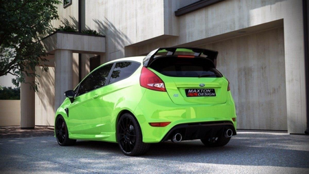 Bumper Ford Fiesta VII Rear focus RS Look Primed