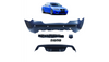 Bumper BMW 5 E60 Rear with Diffuser