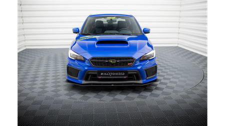 Splitter Subaru WRX STI Facelift Przód Pro Black