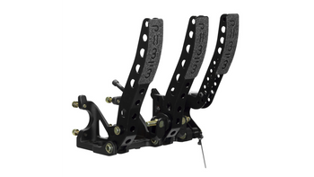 Wilwood Pedal Assembly Floor Mount-Brake Clutch & Throttle w/ Throttle Linkage