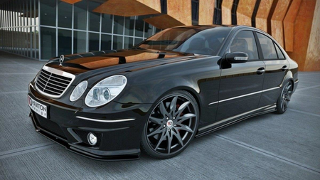 Diffuser Mercedes-Benz E W211 AMG Side Skirts Gloss Black