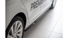 Diffuser Skoda Octavia IV Side Skirts v.2 Gloss Black