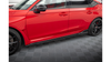 Diffuser Honda Civic XI Type-R Side Skirts Street Pro Black-Red