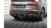 Splitter Audi SQ5 FY Facelift Rear Central with Diffuser Gloss Black