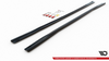 Diffuser Audi A6 C8 S-Line Side Skirts Gloss Black