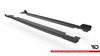 Diffuser Hyundai I20 N III Side Skirts Street Pro Black + Gloss Flaps