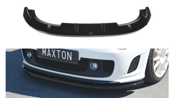 Splitter Fiat 500 Abarth I Front v.2 Gloss Black