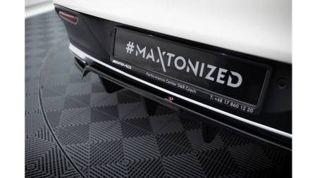 Splitter Mercedes-Benz GLE 43 Coupe C292 Tył Środkowy z Dyfuzorem