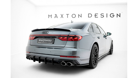 Diffuser Audi S8 D5 Facelift Rear Street Pro Red