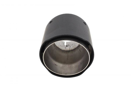 Exhaust Tip 78mm enter 63mm Carbon Matte