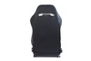 Racing seat R-LOOK II PVC Black